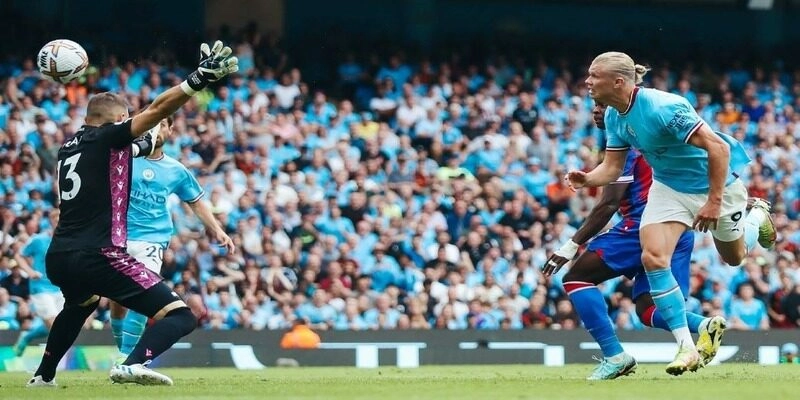 Erling Haaland thể hiện phong độ ghi bàn ổn định trong màu áo Manchester City