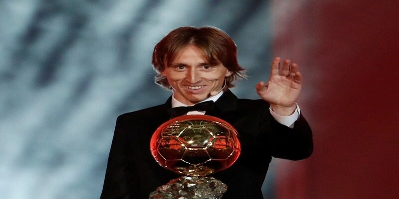Luka Modrić nhận giải thưởng Quả Bóng Vàng